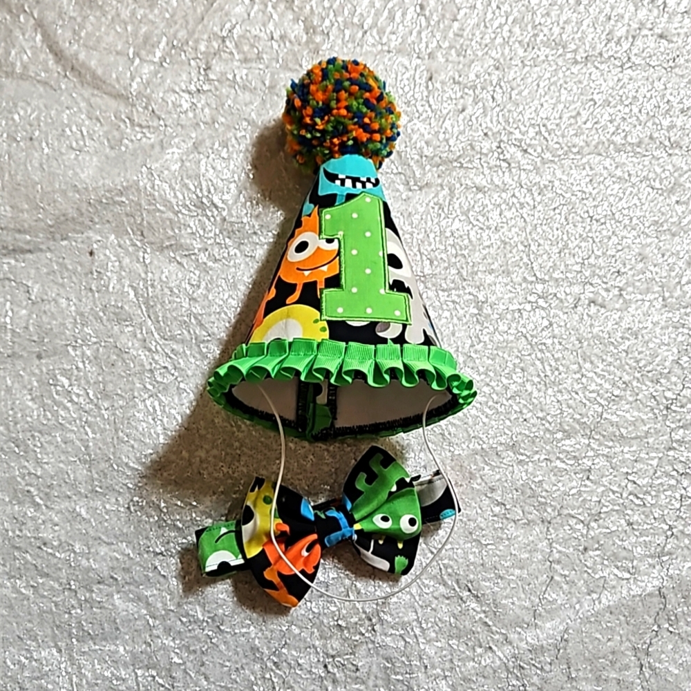 Birthday Hat and bow